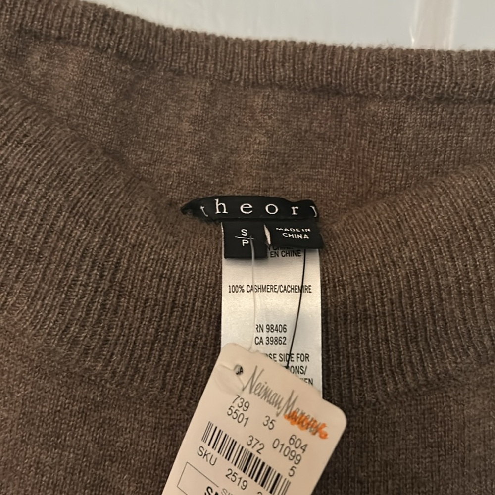 Theory Brown Cashmere Leggings from Neiman Marcus - Picture 3 of 8